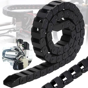 Energiekette Kabelschleppkette Black Nylon Cable Drag Chain 1m - Bild 1 von 7