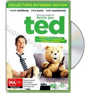 Ted (DVD 2012) PAL Region 2&4 (Collector's Extended Edition) Mark Wahlberg, Seth - Picture 1 of 5