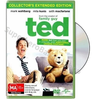 Ted (DVD 2012) PAL Region 2&4 (Collector's Extended Edition) Mark Wahlberg, Seth - Image 1 of 4