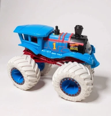 HOT WHEELS MONSTER TRUCK THOMAS TRAIN 1:64 Thomas & Friends RARE HTF EUC OPEN - Image 1 of 4