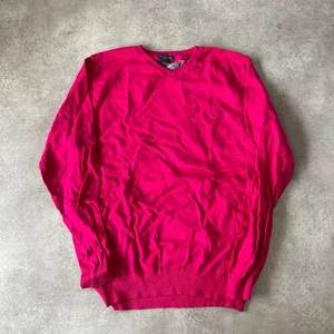 Suéter Pullover Paul & Shark Jersey Mujer Grande Años 90 Tejido, Rosa Rojo - Imagen 1 de 8