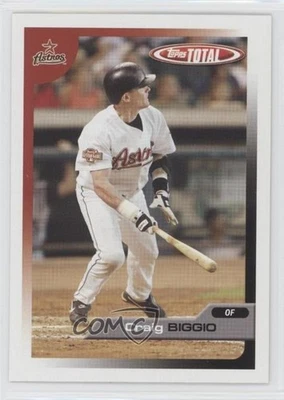 2005 Topps Total Craig Biggio #256 HOF - Image 1 of 2