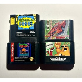 Sega Genesis Kids/Family bundle Video Game lot🔥Works! Authentic 