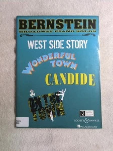 Leonard Bernstein Broadway Piano Solos 2011 Songbook Sheet Music Candide Maria - Picture 1 of 7