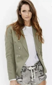 Camilla and Marc Dimmer Blazer AU 8 Sage Green RRP $699 - Picture 1 of 10