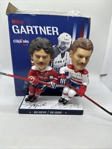 2024 WASHINGTON CAPITALS MIKE GARTNER & ROD LANGWAY DUO BOBBLEHEAD 12/14 SGA NHL - Bild 1 von 15