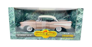 #7900 Ertl American Mu$cle 1957 Champagne Chevy Bel Air ~ Sealed 1:18 Die Cast - Picture 1 of 6