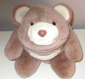 Gund SNUFFLES hellbrauner hellbrauner Plüschbär 11 Zoll 1980 Vintage Stofftier Spielzeug - Bild 1 von 6