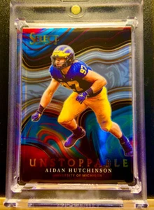 🙂 SELECCIONADA 🙂IMPARABLE 🙂CROMO INVERSIÓN 🙂 NOVATO 🙂AIDAN HUTCHINSON MICHIGAN - Imagen 1 de 3