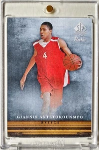 2013 SP Authentic Giannis Antetokounmpo Canvas Collection Rookie Bucks SSP RC - Picture 1 of 4