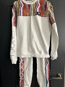 COOGI Sunset Edition Fleece Crewneck And Matching Pants. Size Medium - Picture 1 of 18