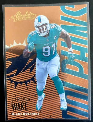 Cameron WAKE 2018 Panini Absolute Football #59 Miami Dolphins - Image 1 of 2