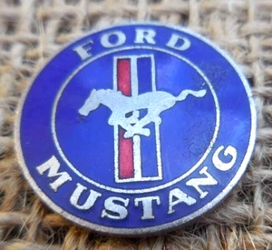 Vintage Mustang Emanel Badge Emblem#CA - Picture 1 of 4