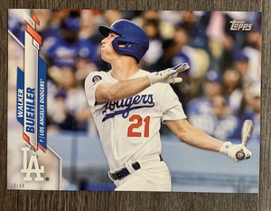 Walker Buehler LA Dodgers 2020 Topps Series 2 Jumbo 5x7 Photo Variation SP 16/49