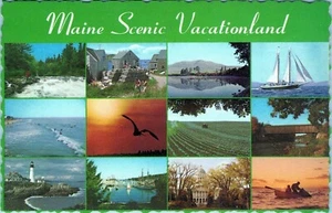 Postal Maine Scenic Vacationland M1091A sin publicar - Imagen 1 de 2