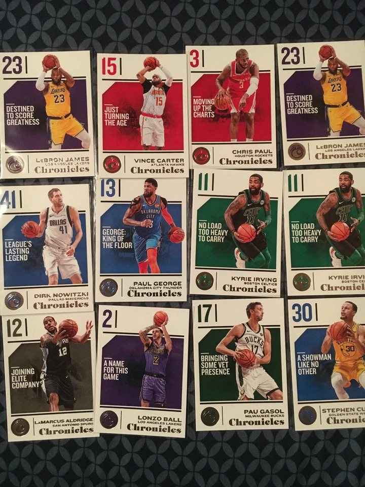  2018-19 Chronicles NBA Basketball Base Singles (complete your set pick card) BE - Image 1 of 1