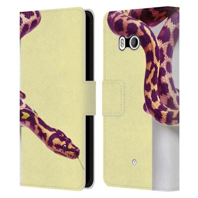 OFFICIAL MARK ASHKENAZI PASTEL POTRAITS LEATHER BOOK CASE FOR HTC PHONES 1 - Image 1 of 4