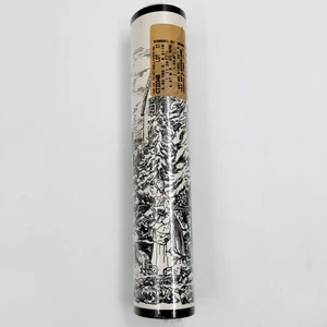 Vintage C&A Wallcovering Wallpaper Farmhouse Old Home Scenery 9" x 5 Yards - Picture 1 of 4