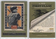 2013 Panini America's Pastime First Class Gold /25 Craig Biggio #FC15 HOF