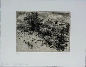 Gretli Fuchs/ Radierung/  handsigniert/ von 1983 /  9. - Bild 1 von 2