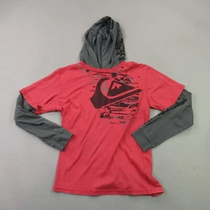 Quiksilver Hoodie Boys Large Long Sleeve Casual Hooded Lightweight Outdoors - Picture 1 of 10