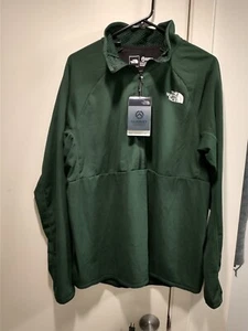 The North Face Summit Series Future Fleece 1/2 Zip Mens Large Pine NEW! - Picture 1 of 7