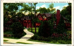 JULIAN PRICE Residencia Greensboro, Carolina del Norte Carolina del Norte - Postal - Imagen 1 de 2