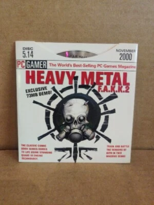 PC Gamer Magazine Demo Disc 5.14 November 2000: Heavy Metal F.A.K.K. 2 - Image 1 of 2