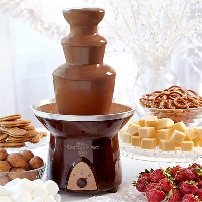 Chocolate Fondue Fountain Wilton Chocolate Pro 4 lb Capacity Parties Events - Image 1 of 4