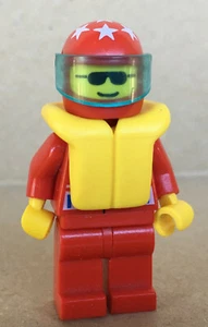 LEGO®-Minifigura Clásico Ciudad Octan Carrera Driver Star Casco 6543 - oct036 oct026 - Imagen 1 de 5