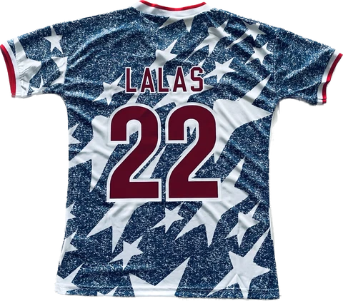 USA Retro 1994 Away Soccer Football Jersey Lalas Wynalda Vintage Cover