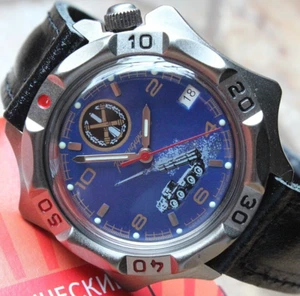 Reloj Pulsera Mecánico Cuerda Manual Vostok Komandirsky Titanio 536772 - Imagen 1 de 12