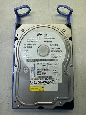IBM 39M4500 39M4503 42C0461 1P39MM4500 80Gb 7.2K 3Gb/s SATA 3.5in HDD - Image 1 of 4