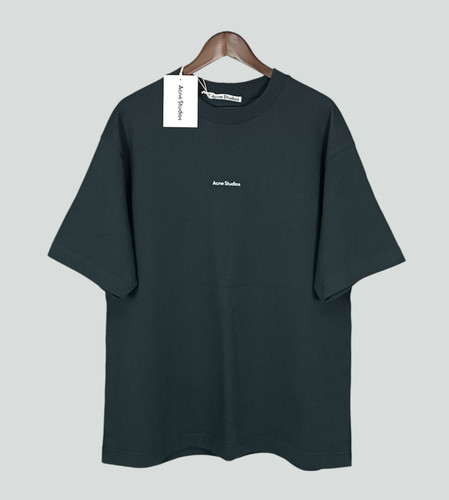T shirt con logo Acne Studios taglia M nera