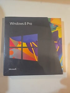 Microsoft Windows 8 Pro Professional Upgrade 32Bit & 64Bit Genuine New Sealed - Picture 1 of 5
