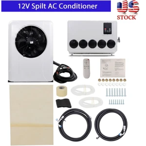 12000BTU Mini Split 12V RV Truck Air Conditioner AC Unit Fits Trucks Bus US Ship - Picture 1 of 11