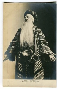 Foto-Ak Paul Knüpfer Bass Opernsänger in Babier von Bagdad ca. 1905 - Bild 1 von 2
