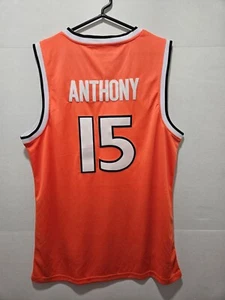 Custom Stitched CARMELO ANTHONY #15 SYRACUSE ORANGE Basketball Jersey Mens LARGE - Picture 1 of 10