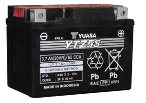 Yuasa YTZ5S-BS Maintenance Free AGM For 12-Volt Battery - Picture 1 of 1