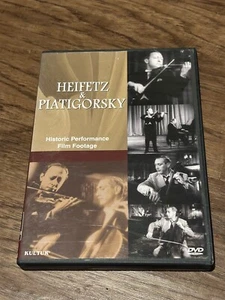 Heifetz  Piatigorsky Historic Performance Film Footage - Picture 1 of 4