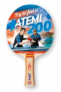 Table Tennis Bat: Atemi 200 Ready To Play Bat - Picture 1 of 1