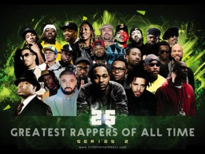 25 Greatest Male Rapper of All Time Poster (Serie 2) (24x18) - Bild 1 von 2