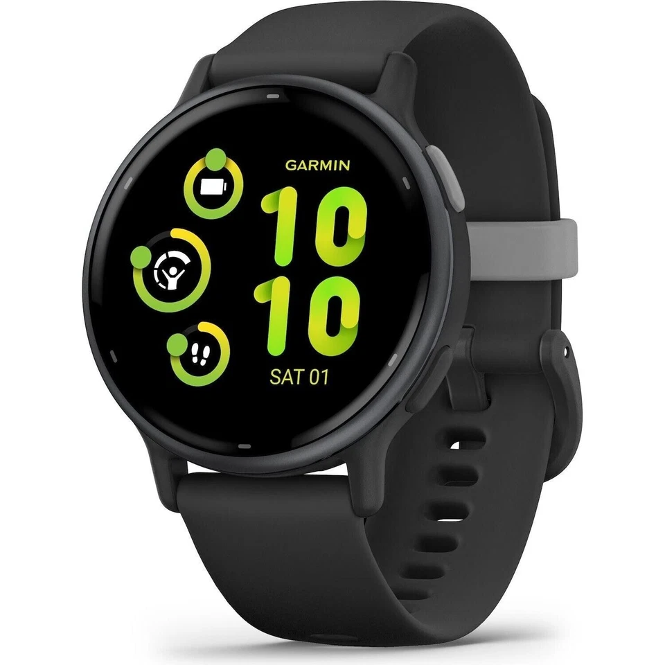 Garmin vívoactive 5 42mm Cassa Nera in Alluminio/Polimero con Cinturino Sport Nero (010-02862-10)
