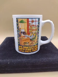 Vtg Mary Engelbreit Coffee/Tea Mug "Don't Care...In New York" Pre-owned - Picture 1 of 10