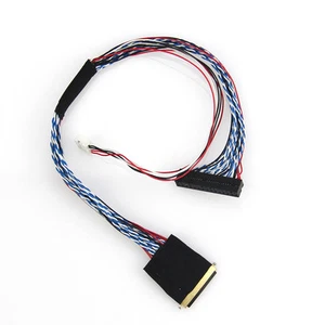 Nuovo cavo LVDS 40 pin 1 ch 6 bit per schermo LCD LED 10,1""/14""/15,6"" I-PEX - Foto 1 di 1