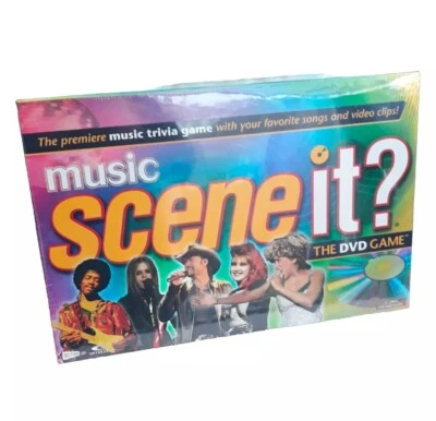 Scene It-Music DVD Board Game Family Friends Party Game Brand New - Image 1 of 2