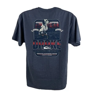 Drake Waterfowl T-Shirt Men’s Size Large Duck Hunting Lab Retriever Dog - Picture 1 of 8