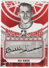 2012 2012-13 ITG Motown Madness Autographs #ABD Bill Dineen In The Game