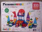  Picasso Tiles 333 Pieces Magnetic Creative 3D  New