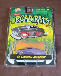 JADA Road Rats 1951 Lincoln Mercury 1:64 viola 2003 pressofuso - Foto 1 di 4